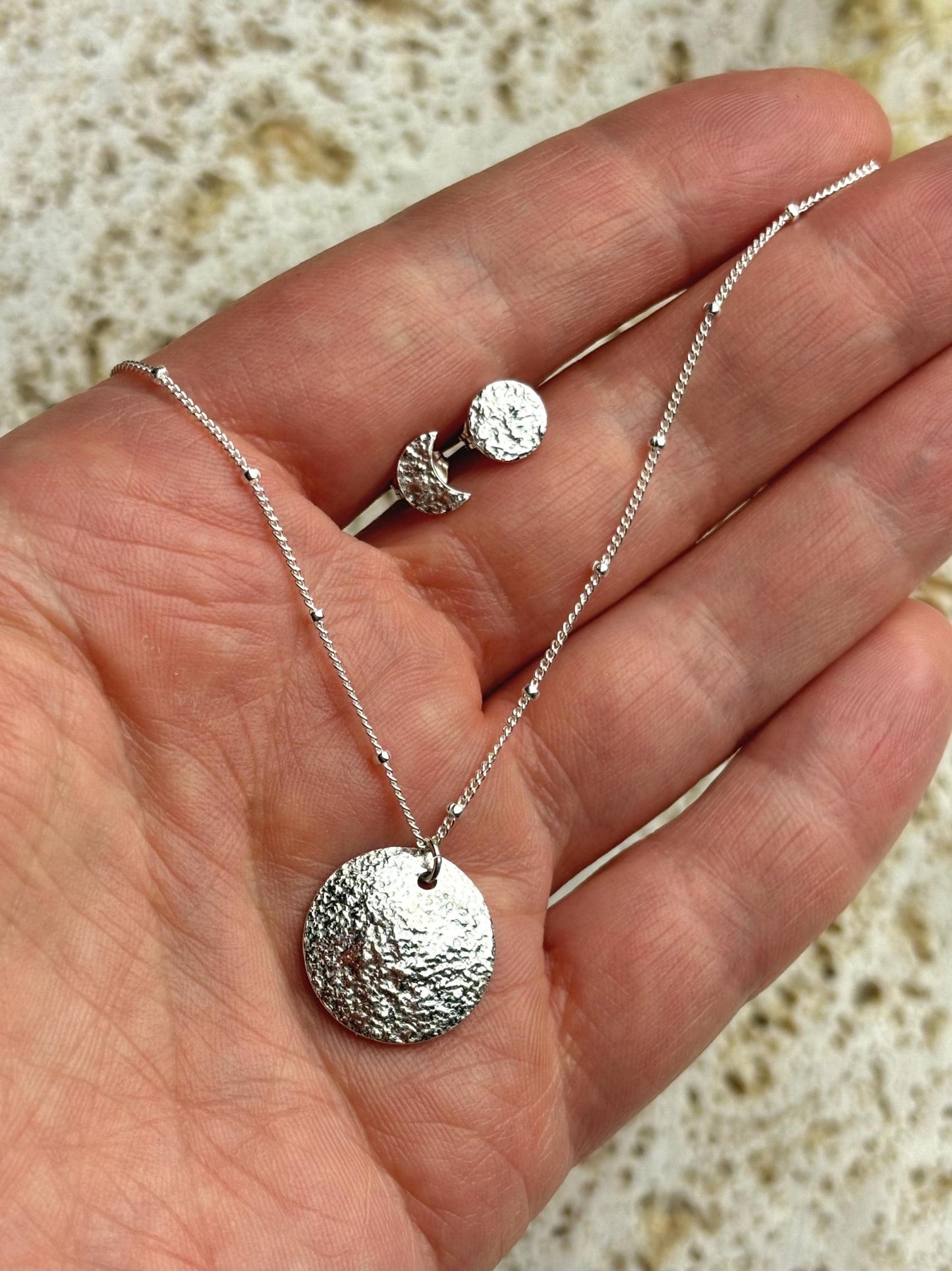 Lunar Stud Earrings