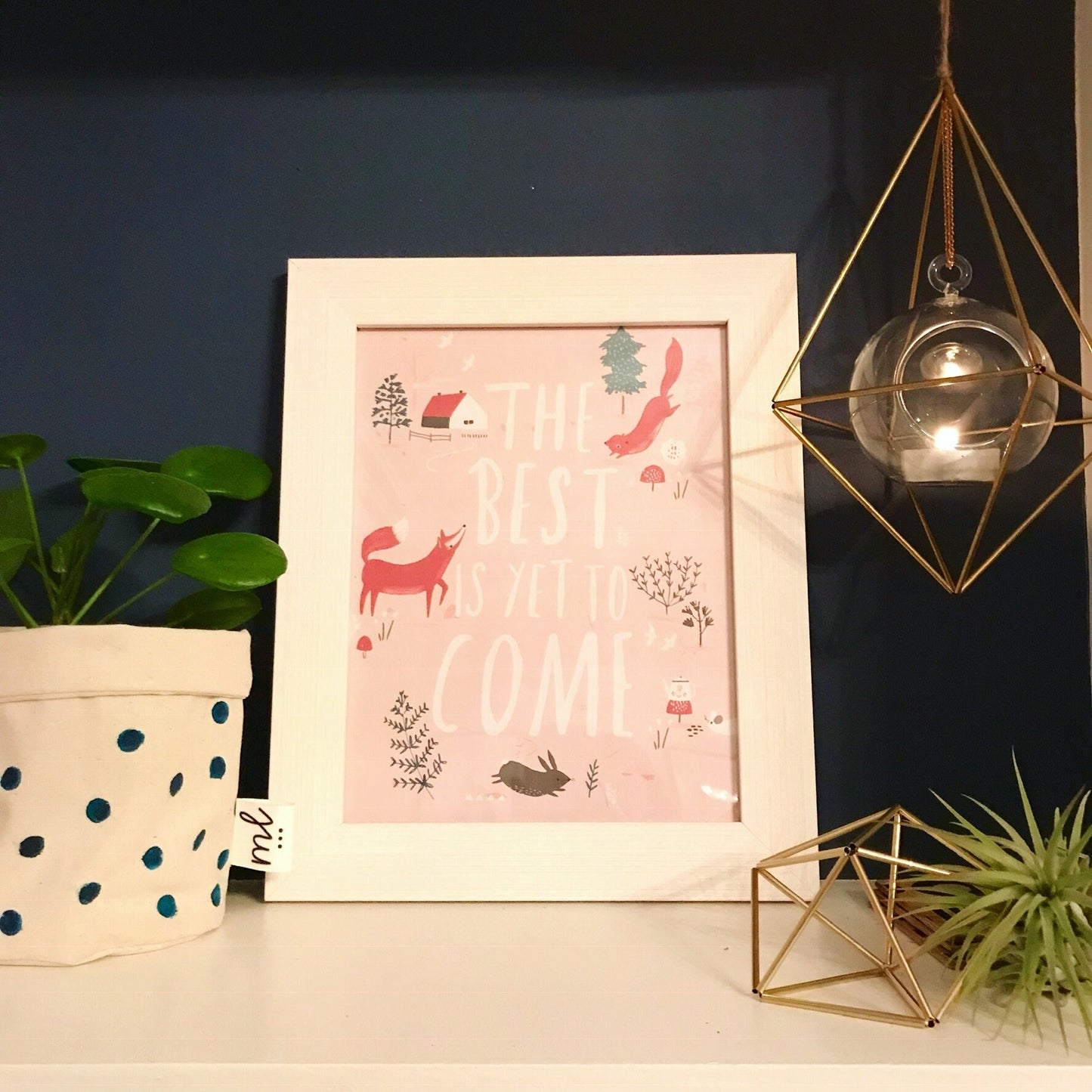 Geometric Air Plant/Tea light Hanger
