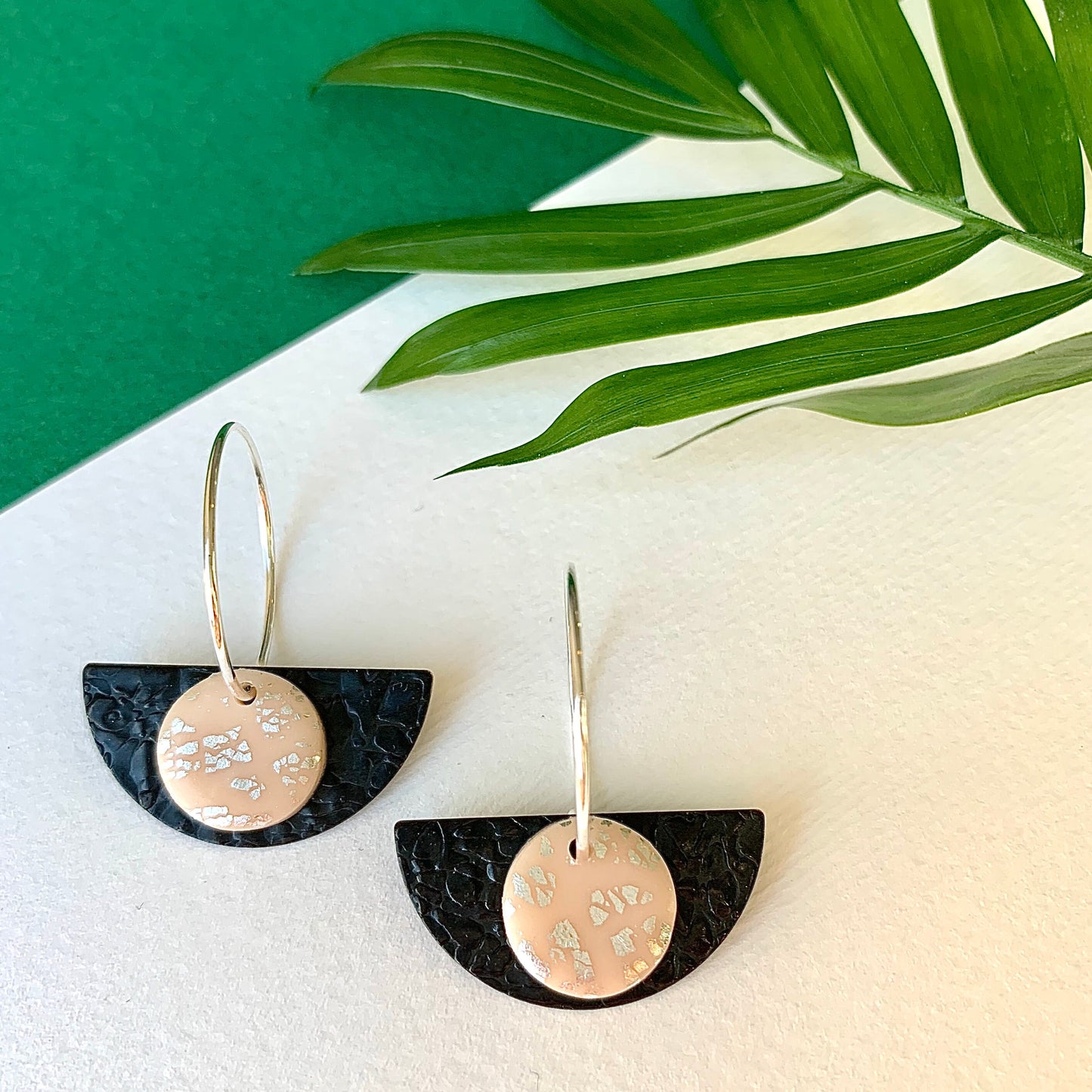 Black & Blush ‘Wear 3 Ways’ Earrings