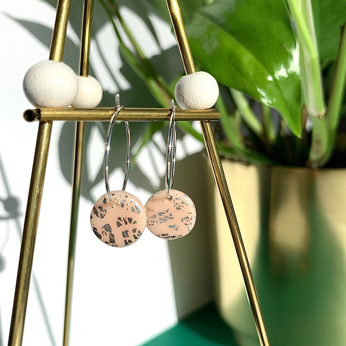Black & Blush ‘Wear 3 Ways’ Earrings