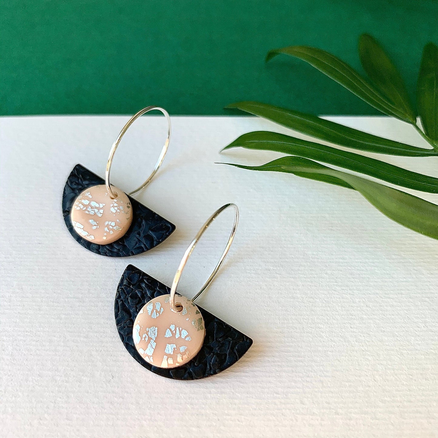 Black & Blush ‘Wear 3 Ways’ Earrings