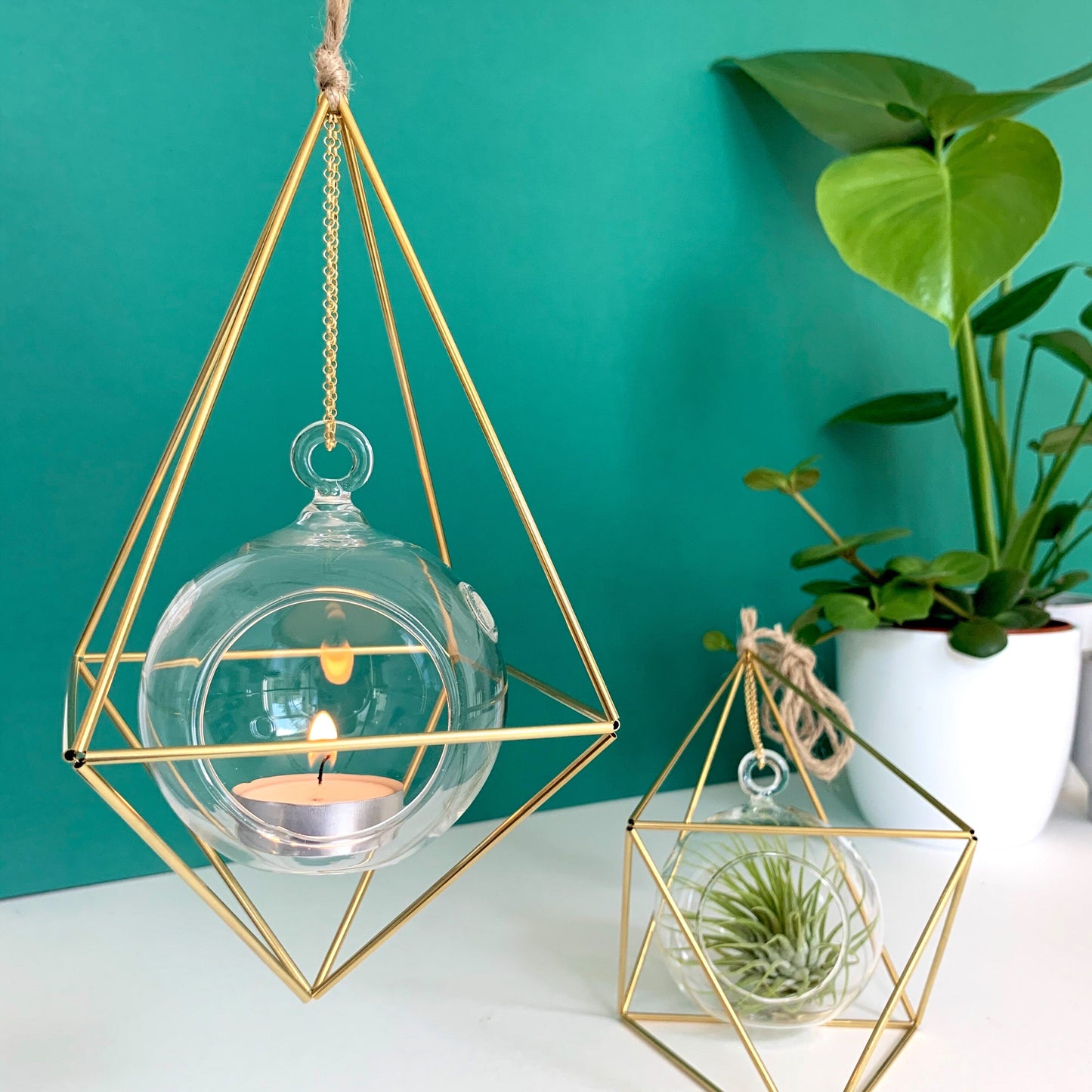 Geometric Air Plant/Tea light Hanger