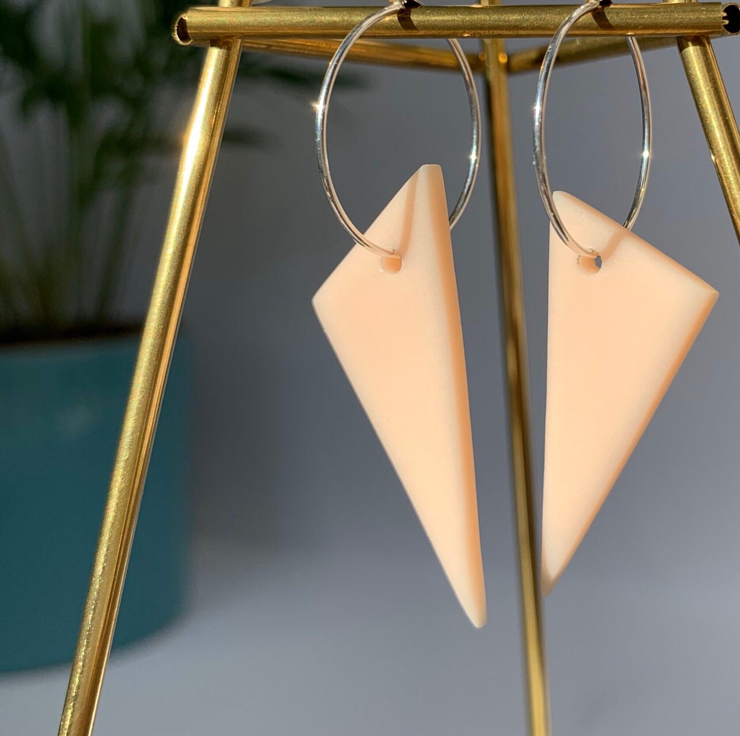 Silver & Blush ‘Wear 3 Ways’ Earrings